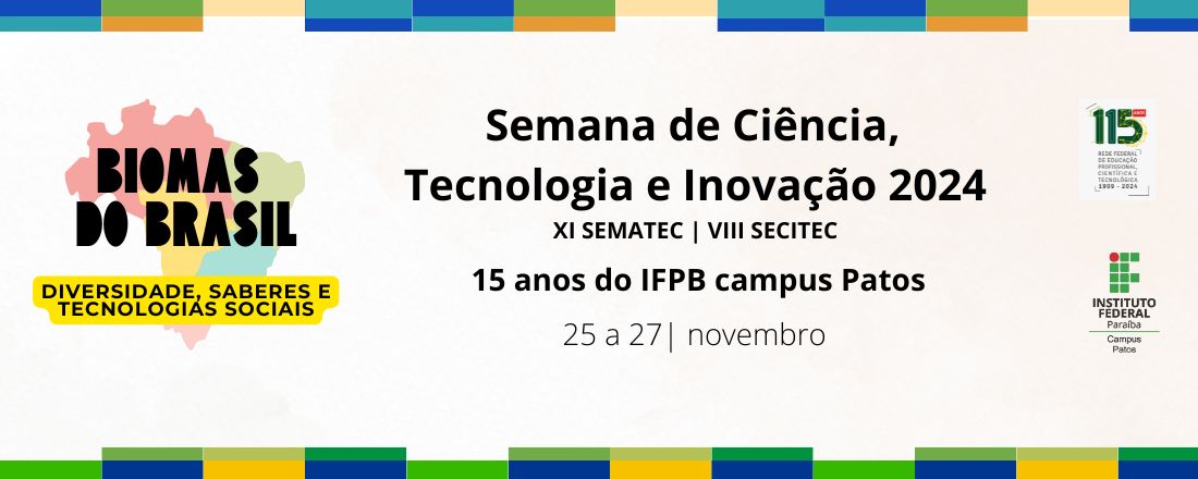 Semana de Ciência, Tecnologia e Inovação 2024 do IFPB Campus Patos
