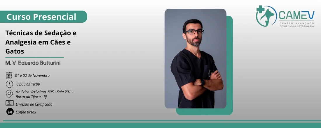 Técnicas de Sedação e Analgesia em Cães e Gatos - Eduardo Butturini