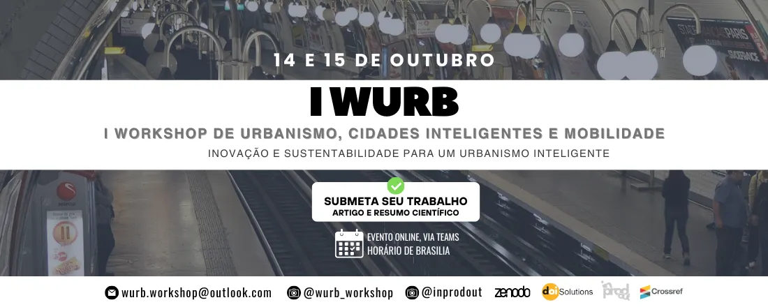 I Workshop de Urbanismo, Cidades Inteligentes e Mobilidade (WURB)