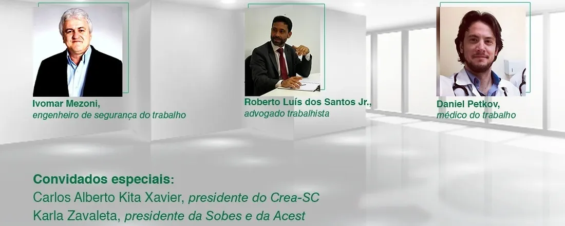 SEMINÁRIO SEGURANÇA E SAÚDE DOS TRABALHADORES DA ÁREA DA SAÚDE