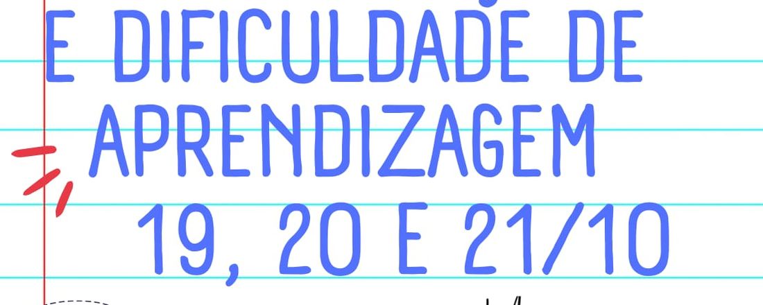 Alfabetização e Dificuldade de Aprendizagem