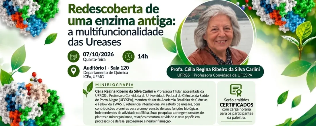 Redescoberta de uma enzima antiga: a multifuncionalidade das Ureases