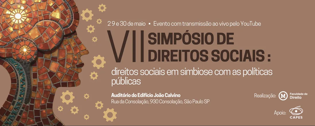 VII Simpósio de Direitos Sociais: Direitos Sociais em simbiose com as políticas públicas