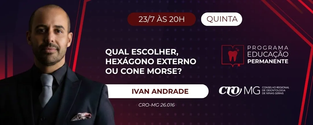 PEP: Qual escolher, hexagono externo ou cone morse?