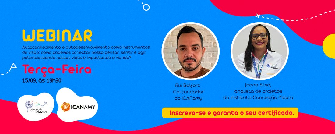 Webinar Instituto Conceição Moura