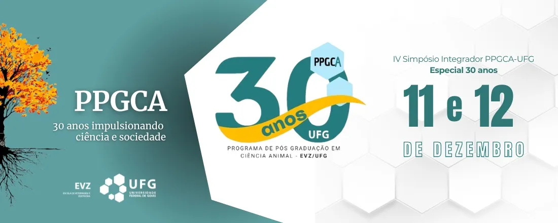 IV Simpósio Integrador PPGCA-UFG: Especial 30 Anos