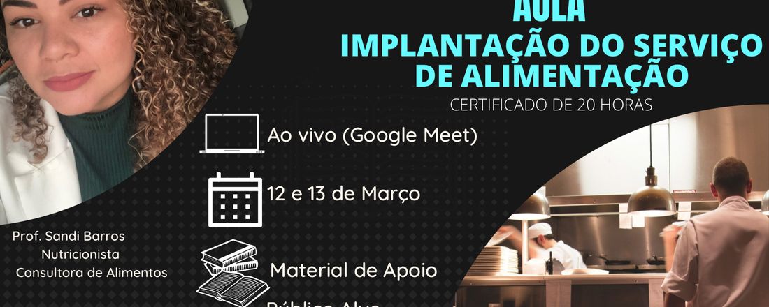 Trilha de aprendizagem 01 - IMPLANTAÇÃO DO SERVIÇO DE ALIMENTAÇÃO