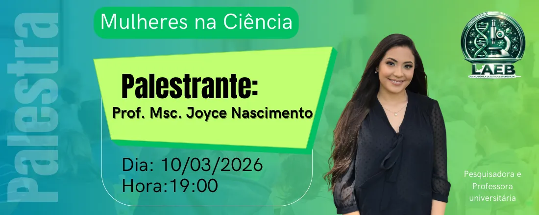 Palestra: Mulheres na Ciencia 2026