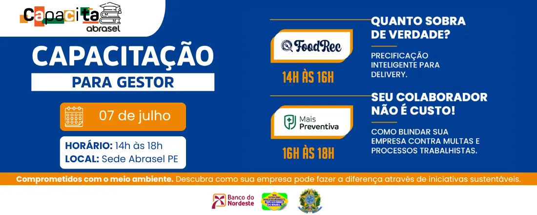 Capacita Gestor - Mais Lucro. Menos Risco.