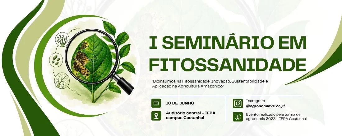 I SEMINÁRIO EM FITOSSANIDADE