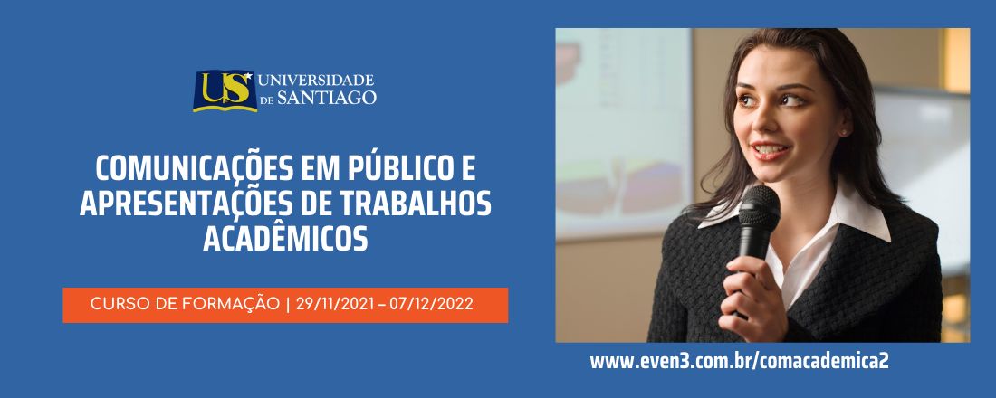 Comunicações em público e apresentações de trabalhos acadêmicos