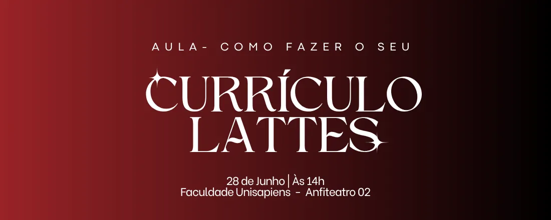 Como fazer o seu Currículo Lattes?