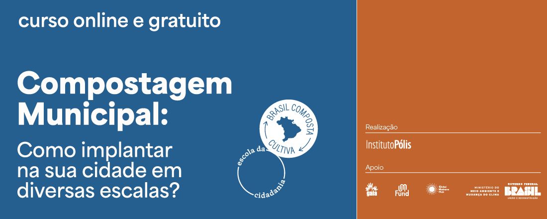 Compostagem municipal: como implantar na sua cidade em diversas escalas?