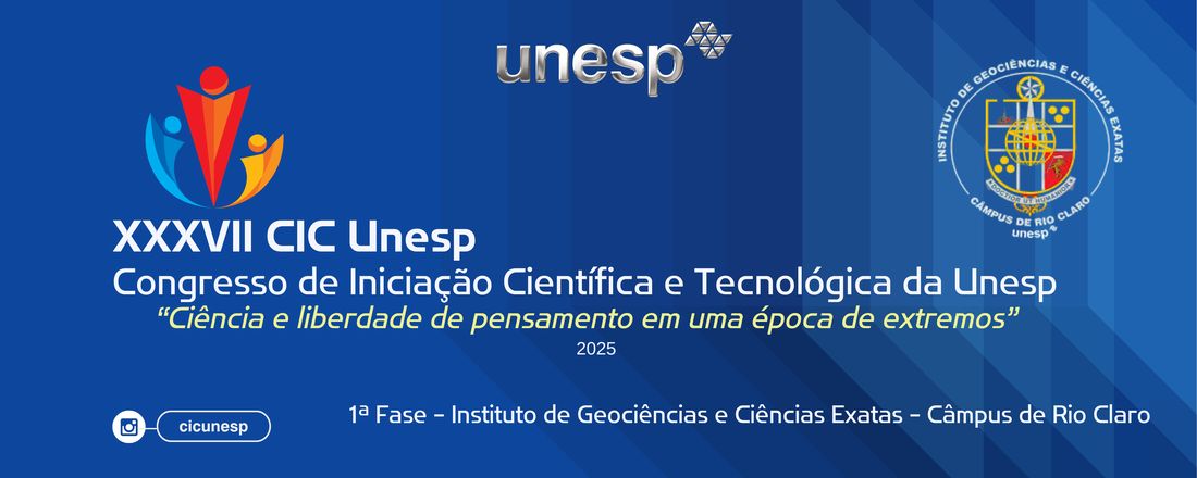 XXXVII Congresso de Iniciação Científica da Unesp - IGCE/Rio Claro