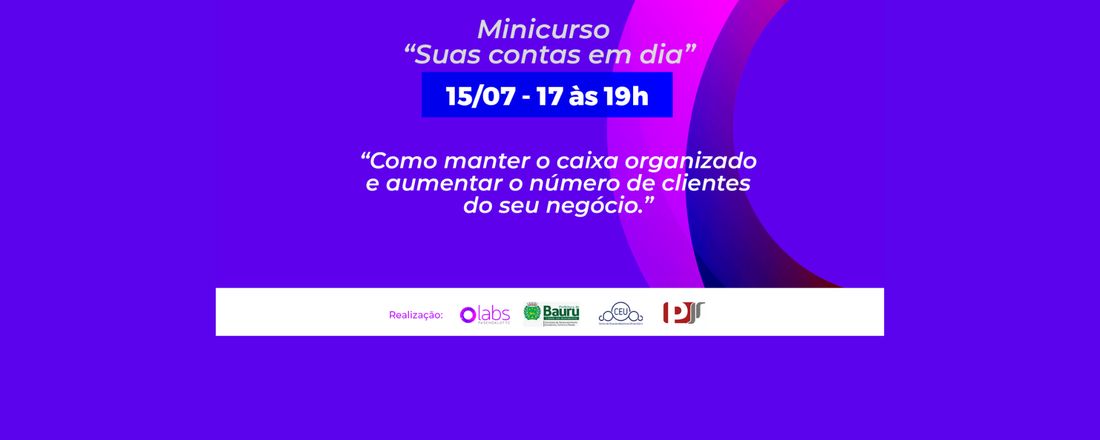 Minicurso "Suas Contas em Dia"