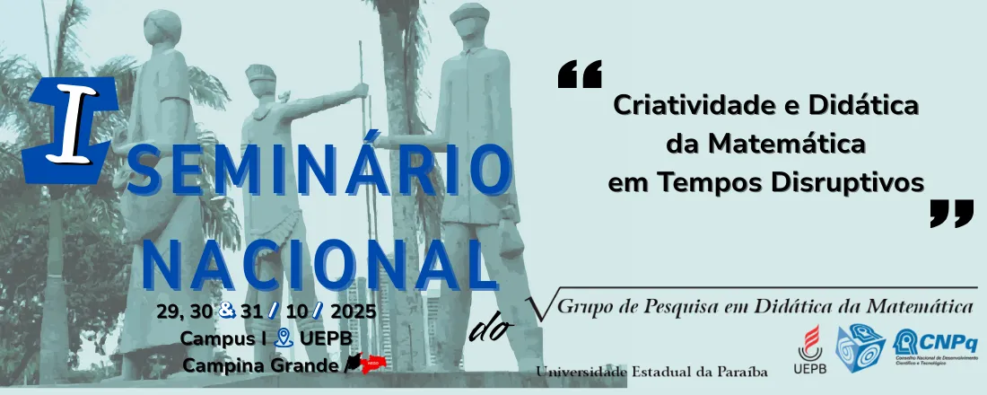 I Seminário Nacional do Grupo de Pesquisa em Didática da Matemática