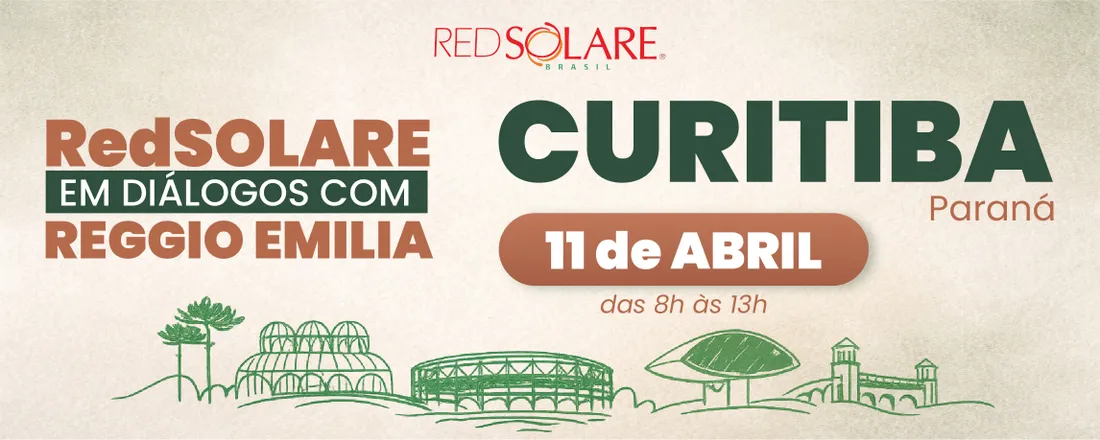 RedSOLARE em Diálogos com Reggio Emilia - Curitiba - PR