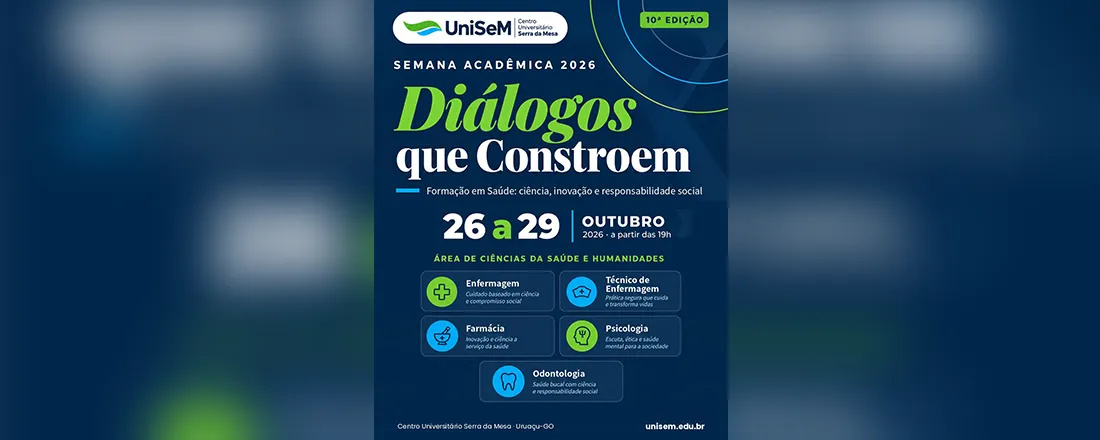 Semana Acadêmica 2026 - Saúde
