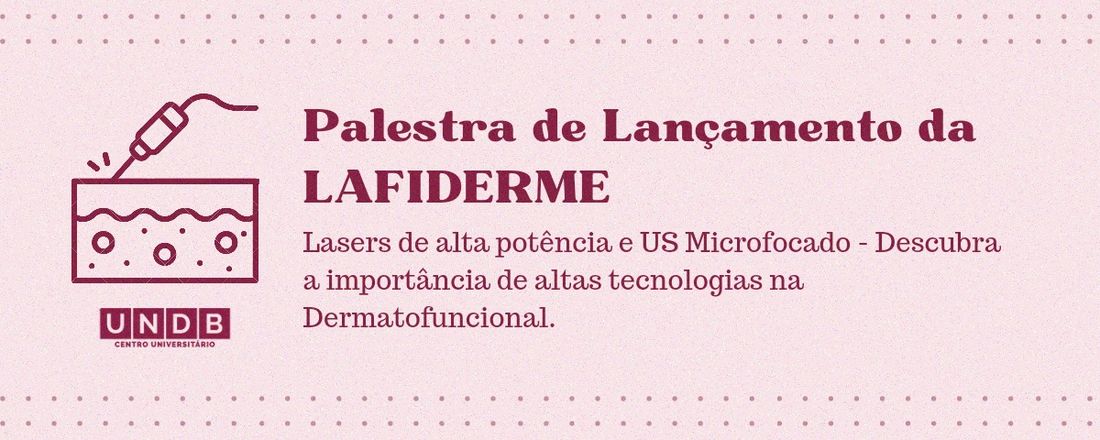 Palestra de Lançamento LAFIDERME