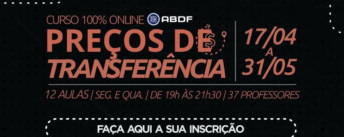 Curso Preços de Transferência