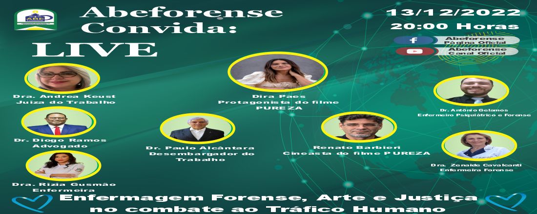 Abeforense Convida Tráfico Humano