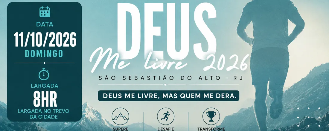 5° DESAFIO SERRA DE DEUS ME LIVRE 2026