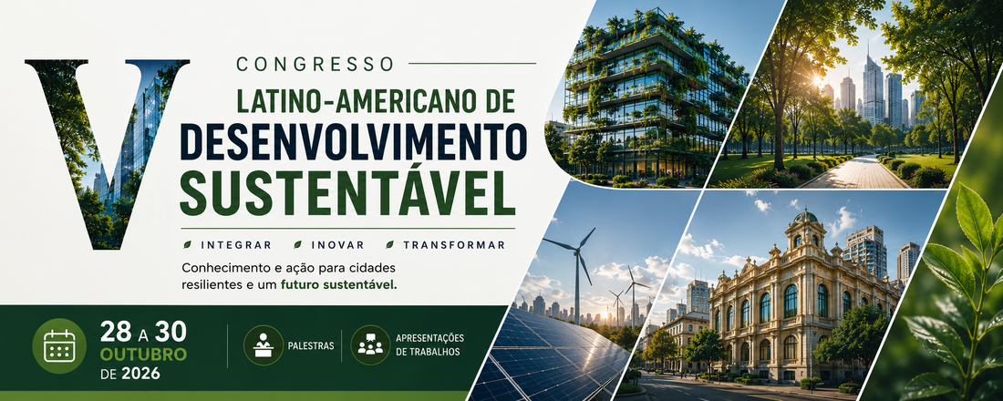 V Congresso Latino-americano de Desenvolvimento Sustentável