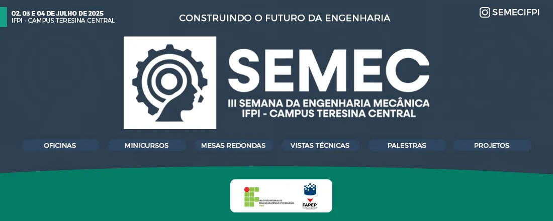 III Semana da Engenharia Mecânica (SEMEC)
