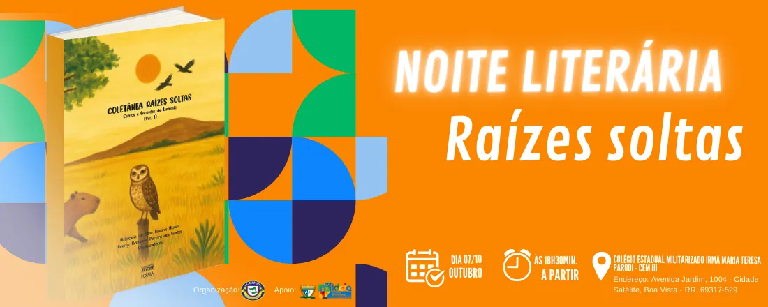 NOITE LITERÁRIA RAÍZES SOLTAS