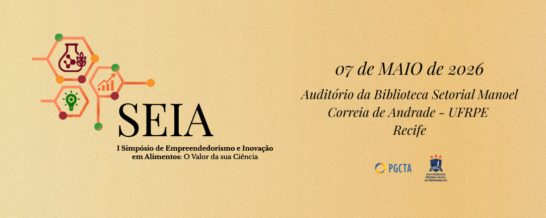 I Simpósio de Empreendedorismo e Inovação em Alimentos