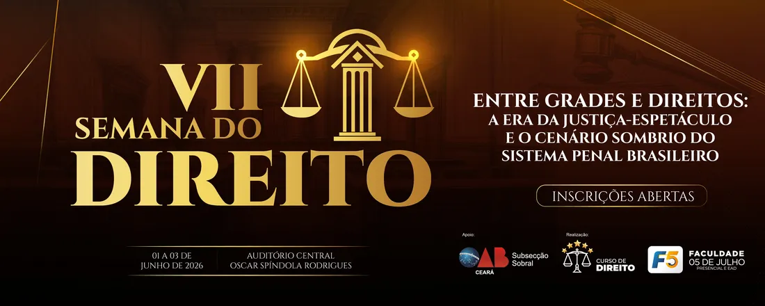 VII SEMANA DO DIREITO 2026