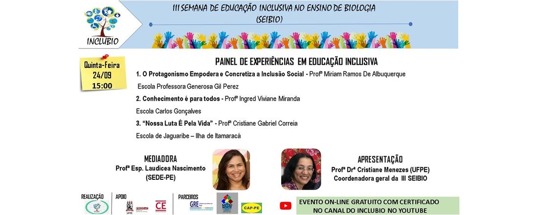 2° Painel de Experiências em Educação Inclusiva