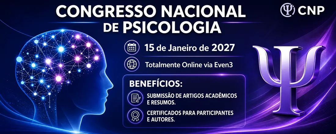 PSICOLOGIA POSITIVA - CNP - CONGRESSO NACIONAL DE PSICOLOGIA