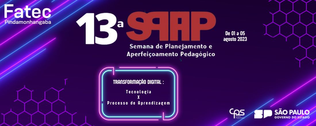 13ª. SPAP - Semana de Planejamento e Aperfeiçoamento Pedagógico