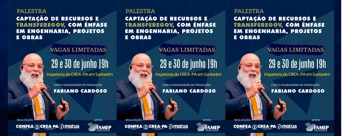 Captação de Recursos e TransfereGov com ênfase em Engenharia, Projetos e Obras em Santarém