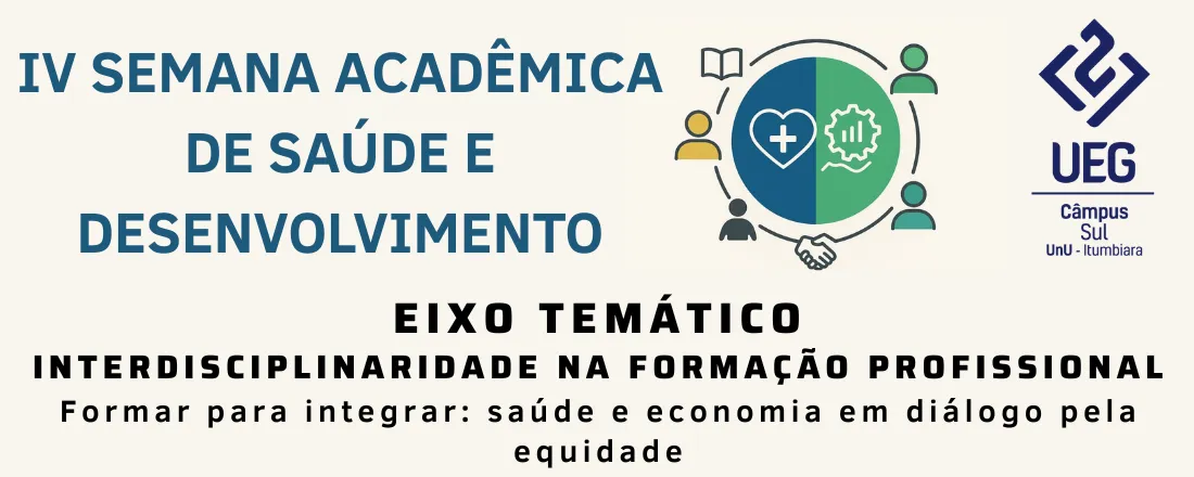 IV Semana Acadêmica de Saúde e Desenvolvimento