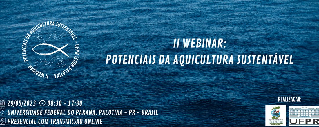 ll Webinar - Potenciais da Aquicultura Sustentável