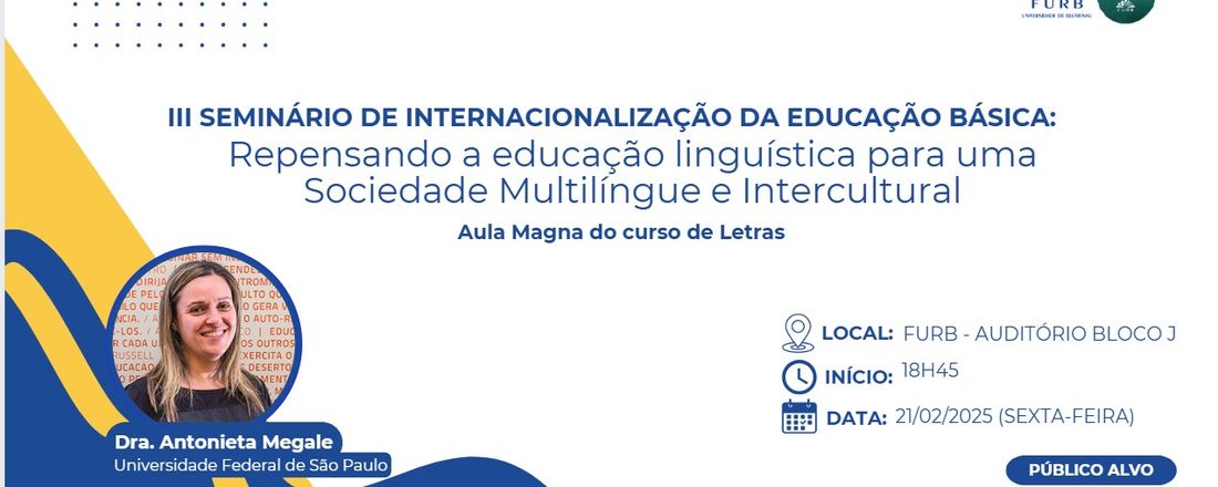 III Seminário de Internacionalização da Educação Básica