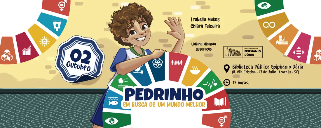 Lançamento do livro "Pedrinho em Busca de um Mundo Melhor"