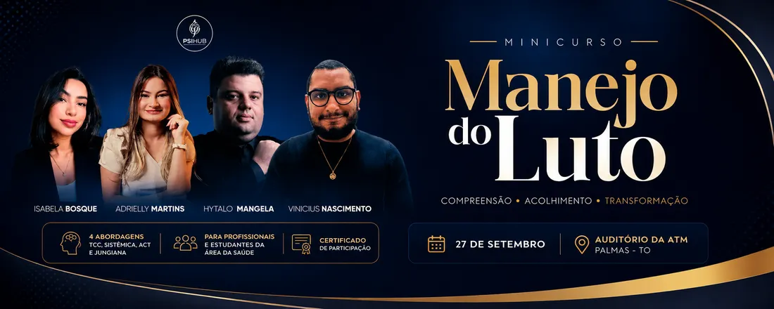 Minicurso: Manejo do Luto