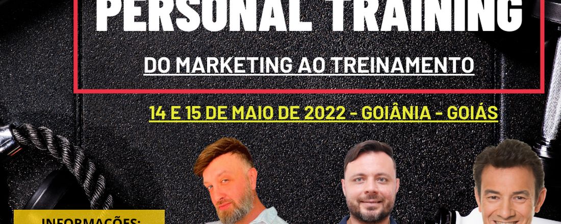 8º Curso de Personal Training: Do marketing ao Treinamento