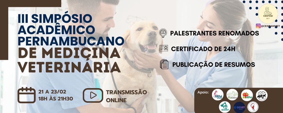 III Simpósio Acadêmico Pernambucano de Medicina veterinária