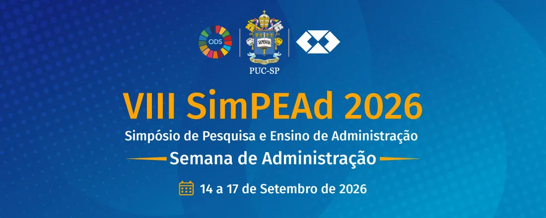 SimPEAd VIII - Simpósio de Pesquisa e Ensino em Administração & Semana da Administração