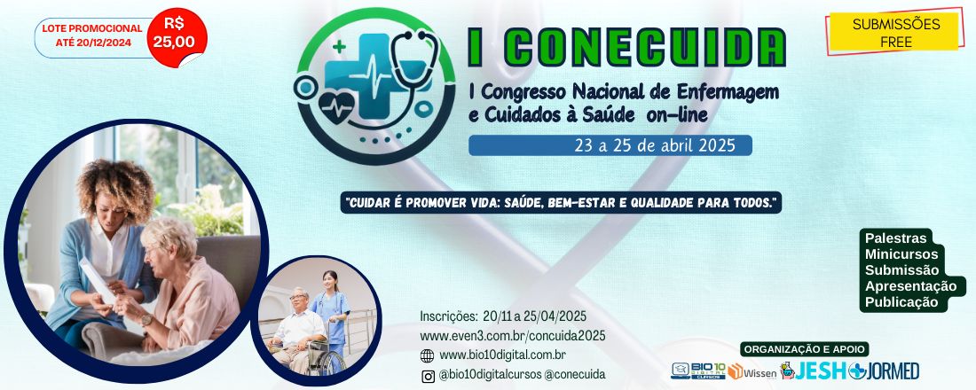 I Congresso Nacional de Enfermagem e Cuidados à Saúde On-line