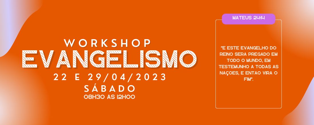 WORKSHOP EVANGELISMO