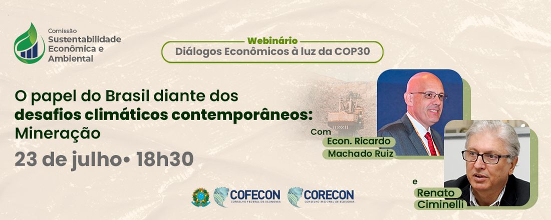 O papel do Brasil diante dos desafios climáticos contemporâneos: Mineração