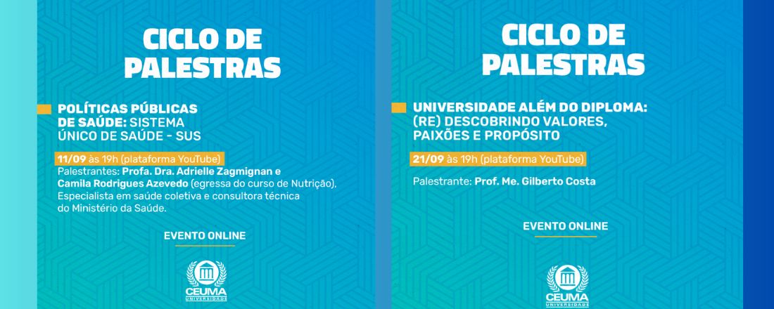 CICLO DE PALESTRAS UniCEUMA