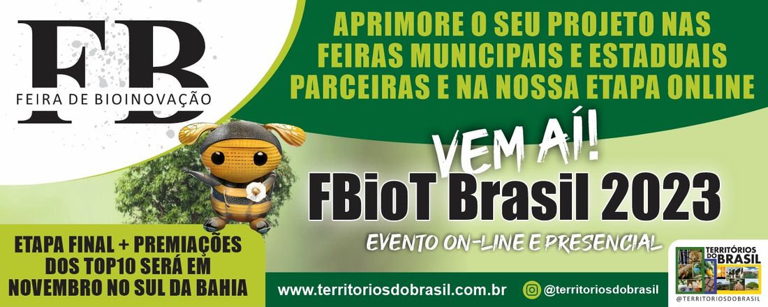 Feira de Bioinovação Territórios do Brasil