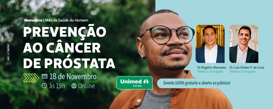 Palestra Online - Mês da Saúde do Homem