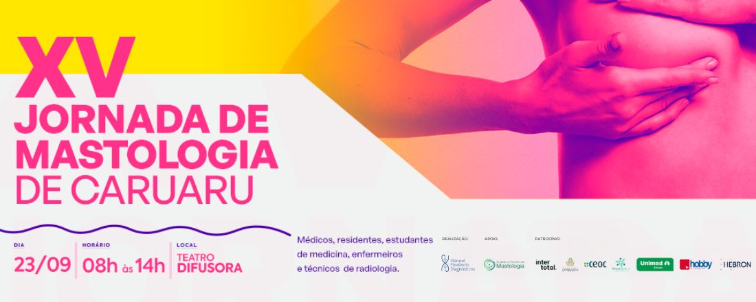 XV Jornada de Mastologia de Caruaru